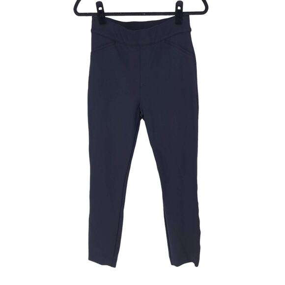 Spanx The Perfect Pant Ankle Back Seam Skinny Black Women's S Small - Picture 1 of 6